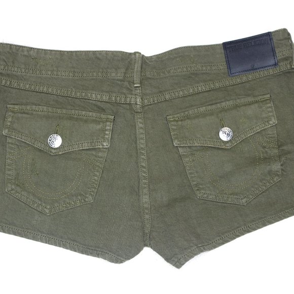 True Religion Zoe Military Shorts - Picture 3 of 7